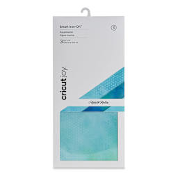 Cricut Joy Smart Iron-On - Aquamarine Patterned Sampler, 5-1/2" x 12", 3 Sheets