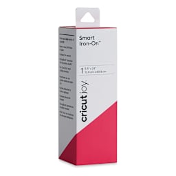 Cricut Joy Smart Iron-On - Party Pink, 5-1/2" x 24", Roll (In packaging)