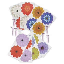 Roylco Take-Home Weaving Flowers - Flowers with needles