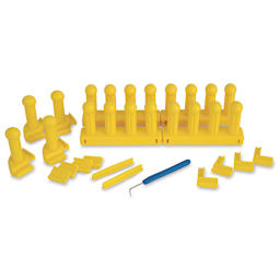 KB Zippy Loom - Components of Master set shown