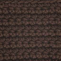 Caron One Pound Acrylic Yarn - 1 lb, 4-Ply, Espresso, Crocheted