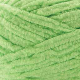 Premier Yarn Basix Chenille Brights Yarn - Kiwi close-up