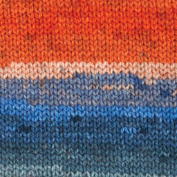 Premier Yarn Colorfusion Chunky Yarn - Wildflower, 109 yards - finished knitting example