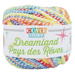 Lion Brand Cover Story Dreamland Yarn - Rainbow, 148 yards