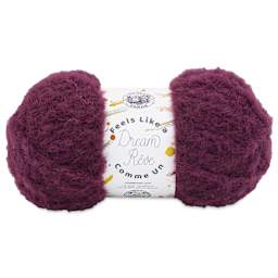 Lion Brand Feels Like A Dream Yarn - Eggplant, 207 yds
