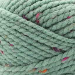 Premier Yarn Serenity Chunky Tweed Yarn - Seaglass close up to show texture