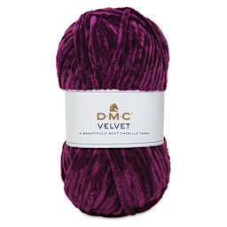 DMC Velvet Yarn - 07 Purple, 109 yards front of packaging