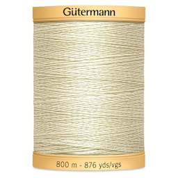 Gutermann Cotton Thread - Cream, 876 yd Spool