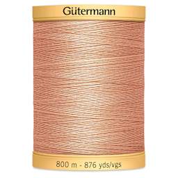 Gutermann Cotton Thread - Salmon, 876 yd Spool