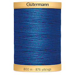 Gutermann Cotton Thread - Royal Blue, 876 yd Spool