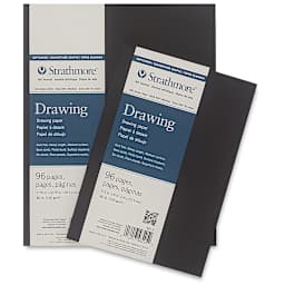 Strathmore 400 Series Drawing Art Journals - Two sizes of Journals shown stacked