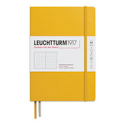 Leuchtturm1917 Dotted Hardbound Notebook - Sunflower, 5-3/4" x 8-1/4"