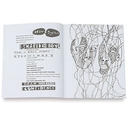 The Drawing Mind - Spread about the Make a Mark Exercise
