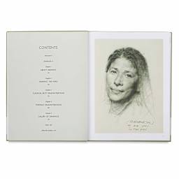 Lessons in Masterful Portrait Drawing - Inside spread showing Table of Contents