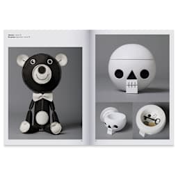 Palette Mini Series: Black & White Book - inside pages showing black and white objects