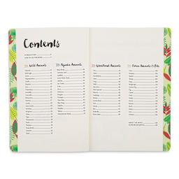 Ten-Step Drawing: Animals - Spread showing Table of Contents
