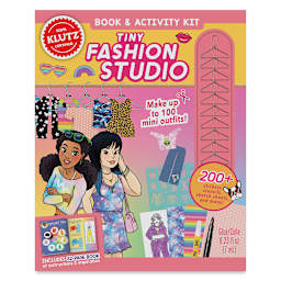 Klutz Tiny Fashion Studio Kit (front of packaging)