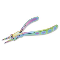 Beadsmith Chroma Round Nose Pliers, Side view.