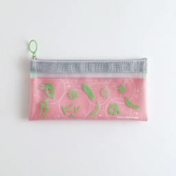 Green Flash Study Holic Mesh Pen Pouch, Microbiology