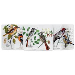 Field Notes Birds and Trees of North America Notebooks - Ruled, 3-1/2" x 5-1/2", 48 Pages, Pkg of 3, open