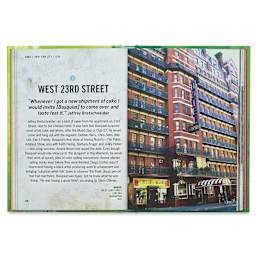Desperately Seeking Basquiat - Spread showing West 23d Street in New York City
