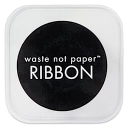 Paper Source Satin Ribbon - Silver, 1" x 10 yds, front of package