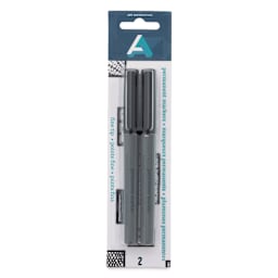 Permanent Marker 2-Marker Set - Black