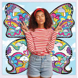 DIY Mural Design Set Butterfly Mural Design Set