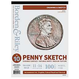 Borden & Riley Centennial Spiral Pad 11" x 14" 100 Sheets