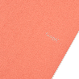Fabriano EcoQua Original Staple-Bound Notebook, 8.3 in x 11.7 in, A4, Graph, 40 Sheets, Flamingo