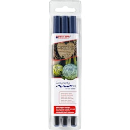 1257 Calligraphy Pen Set 3-Pen Set - Steel Blue