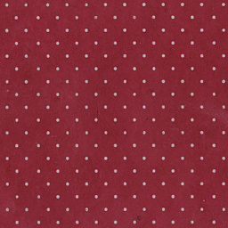 LAMALI Decorative Lokta Paper, 20 in x 30 in, Polka, Red, White Silkscreen