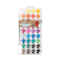 Watercolour Palettes 36-Color Set