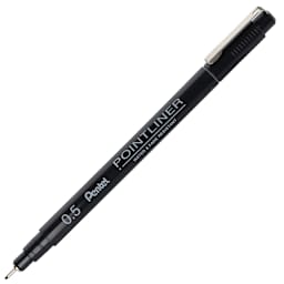 Pentel Arts Pointliner Pen .5mm - Gray