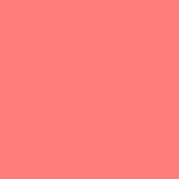 Sign Pen with Brush Tip Fluorescent Red