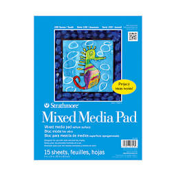 Strathmore Kids Marker Paper Pad, 9 in x 12 in, 15 sheets