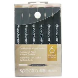 Spectra AD Marker Set 6-Marker Portrait Set