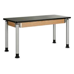 Diversified Spaces Adjustable Height Table - 24'' x 54'' Top