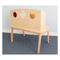 Whitney Brothers Plus Porthole Desk - Back view