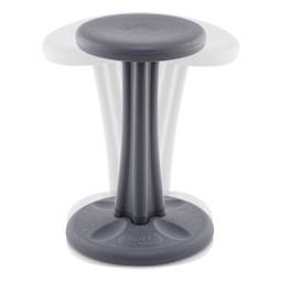 Kore Design Preteen Wobble Chair - Grey, 18-4/5", Shown in motion.