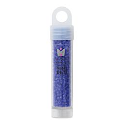 John Bead Miyuki Delica Glass Beads- Cobalt Blue, Glossy, 11/0, 5.2 g
