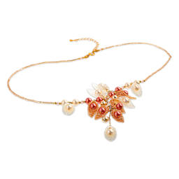 John Bead Miyuki Delica Beads - Finished beaded necklace