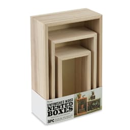Darice Nested Wood Boxes