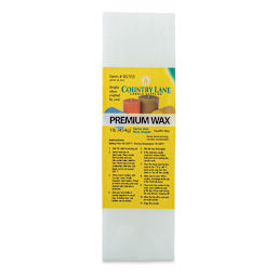 Country Lane Premium Paraffin Wax - Front view of 1 lb block