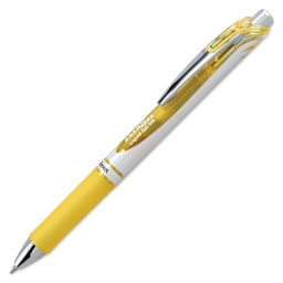 Pentel EnerGel RTX Gel Pen - Yellow, 0.7 mm
