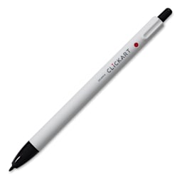 Zebra ClickArt Retractable Markers - Single retractable Marker at angle
