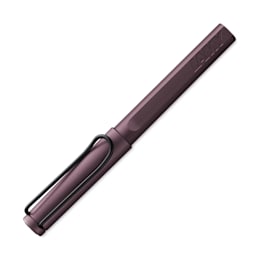 Lamy Safari Rollerball Pen - Scarlet, cap on