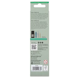 Manuscript Modern Calligraphy Dip Pen Set - Teal, back of the packaging