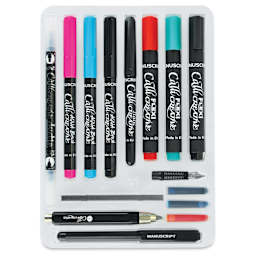 Manuscript Lettering Kit contents