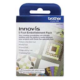 Brother Foot Embellishment Pack - Pkg of 5 front of packaging